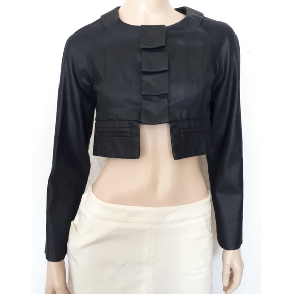 Designers Remix | Cropped Denim Jacket - Picture 5 of 15